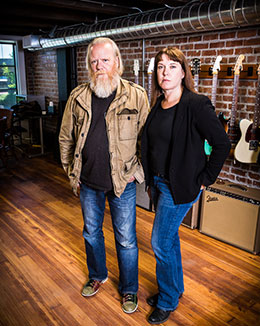 Inside Lollar Pickups:  Jason Lollar and Stephanie Lollar