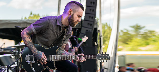 Josh Weaver playing Lollar Pickups